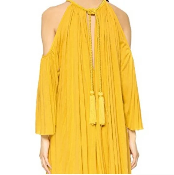 RACHEL ZOE Silk PLEATED DRESS/ S. - Picture 2 of 10